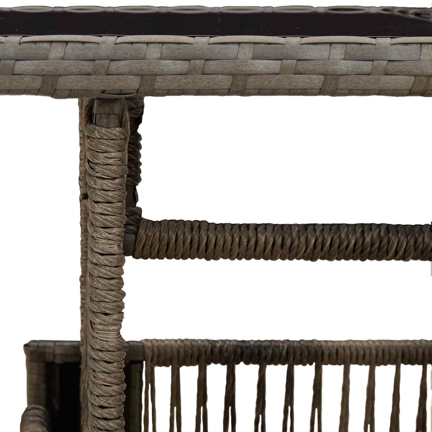 vidaXL Garden Lifting Up Table Grey 100 x 55 x 37 cm