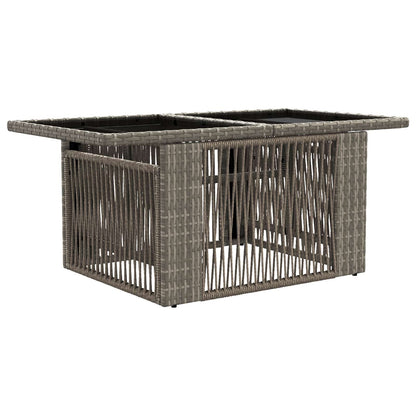 vidaXL Garden Lifting Up Table Grey 100 x 55 x 37 cm