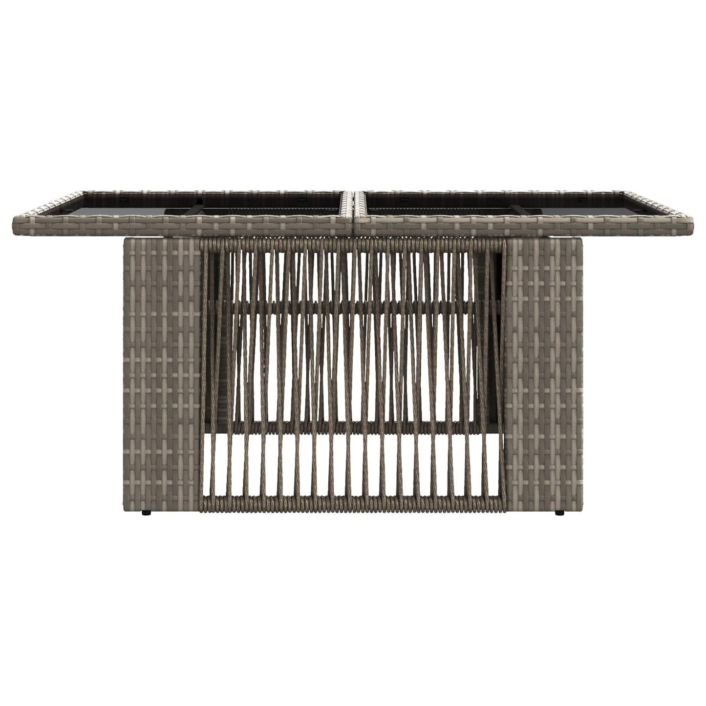 vidaXL Garden Lifting Up Table Grey 100 x 55 x 37 cm