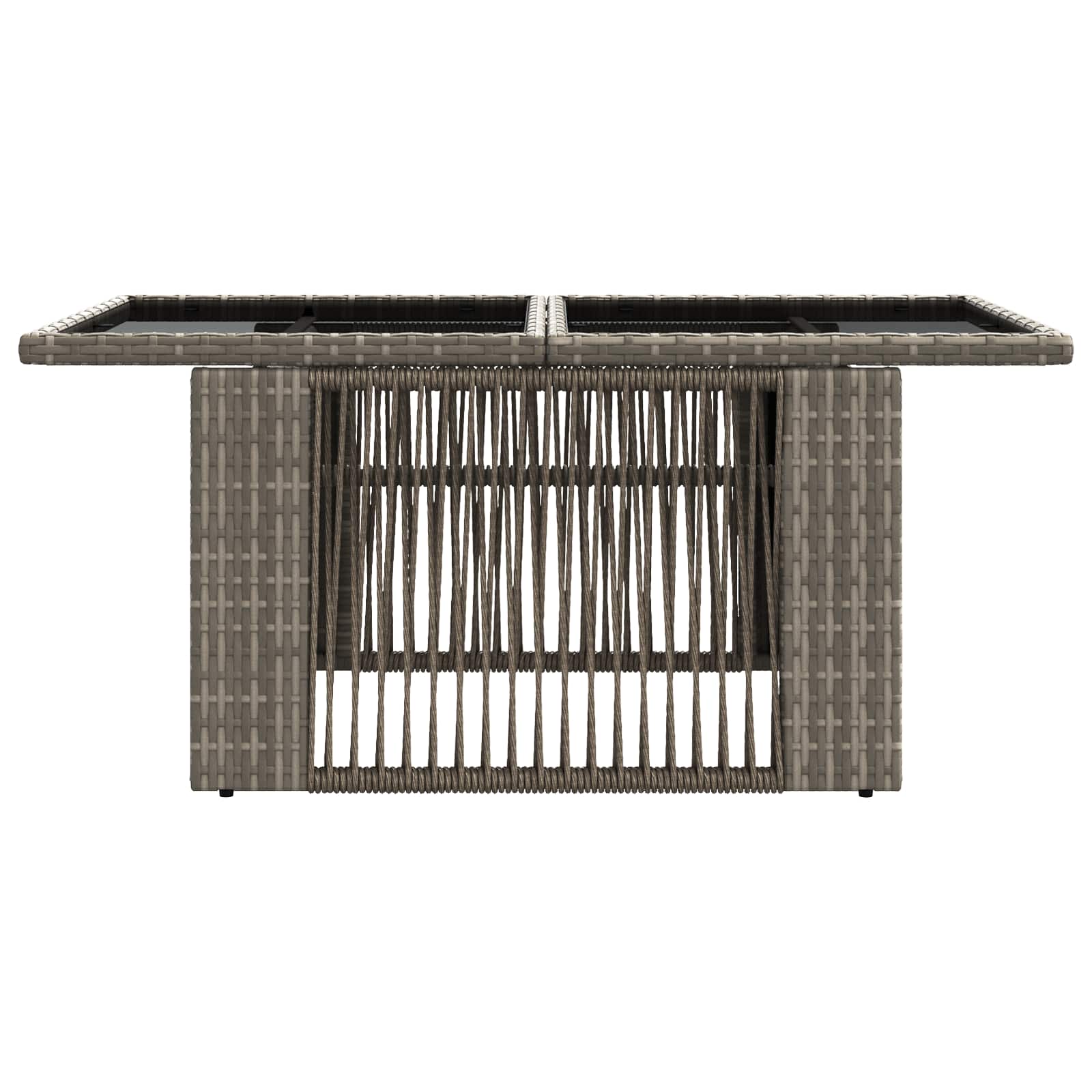 vidaXL Garden Lifting Up Table Grey 100 x 55 x 37 cm