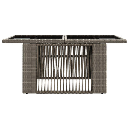 vidaXL Garden Lifting Up Table Grey 100 x 55 x 37 cm