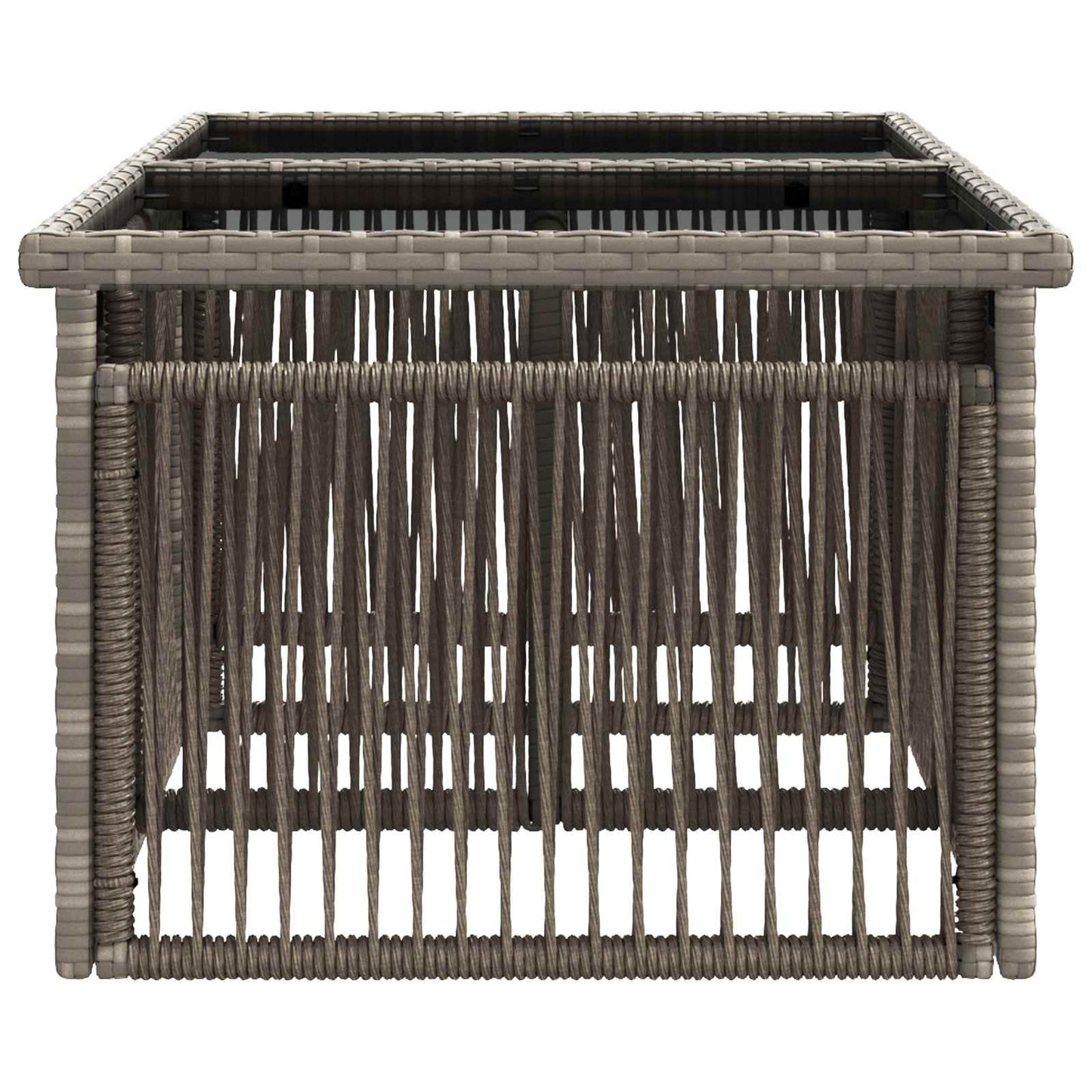 vidaXL Garden Lifting Up Table Grey 100 x 55 x 37 cm