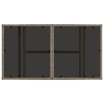 vidaXL Garden Lifting Up Table Grey 100 x 55 x 37 cm