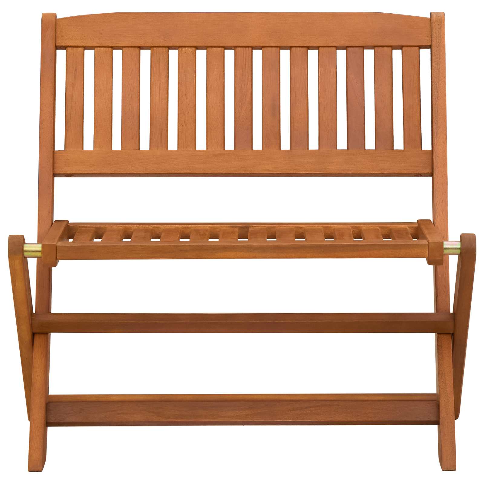 vidaXL Children Bench Brown 61 x 38 x 57 cm Solid Eucalyptus Wood