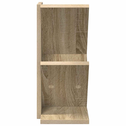 vidaXL Tree Bookshelf 3-Tier 30 x 18 x 40 cm Engineered Wood - Brown