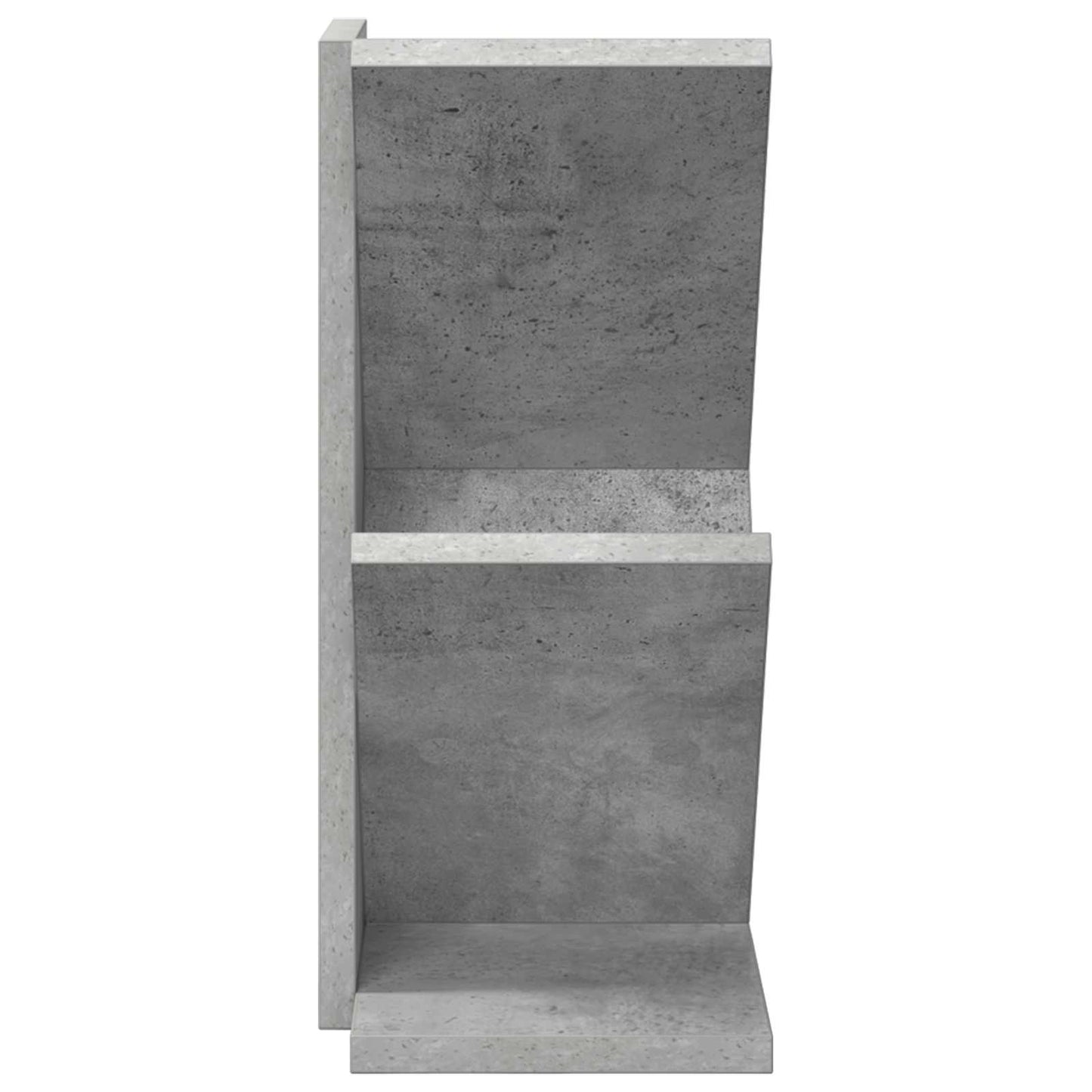 vidaXL Tree Bookshelf 3-Tier 30 x 18 x 40 cm Engineered Wood - Grey
