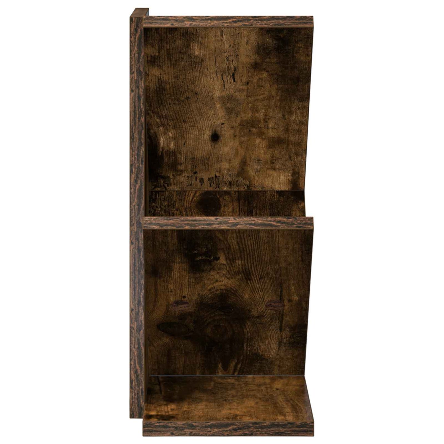 vidaXL Tree Bookshelf 3-Tier 30 x 18 x 40 cm Engineered Wood - Brown - 58412
