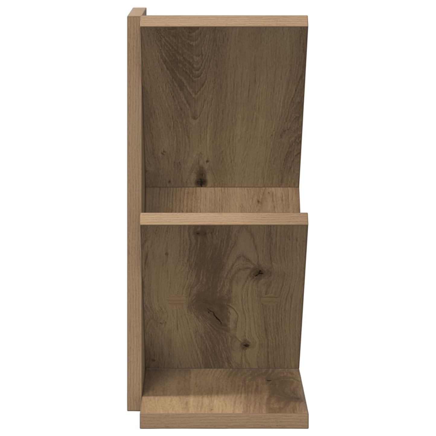 vidaXL Tree Bookshelf 3-Tier 30 x 18 x 40 cm Engineered Wood - Brown - 58425