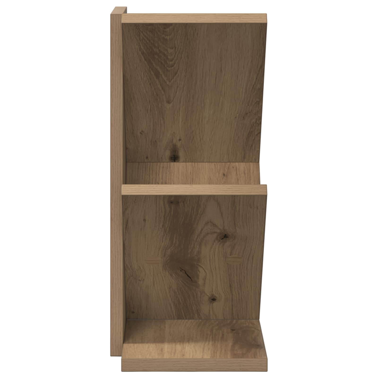 vidaXL Tree Bookshelf 3-Tier 30 x 18 x 40 cm Engineered Wood - Brown - 58425