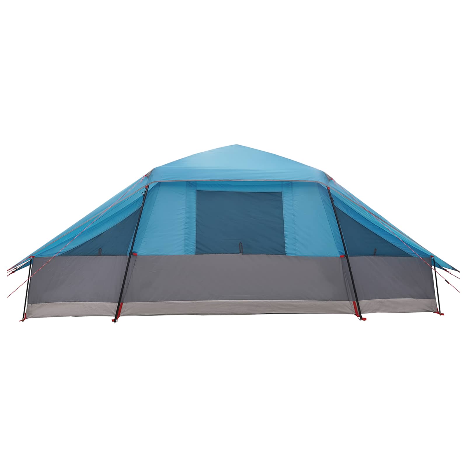 vidaXL Family Tent with Rainfly Water-resistant 10-Person Blue - 41818