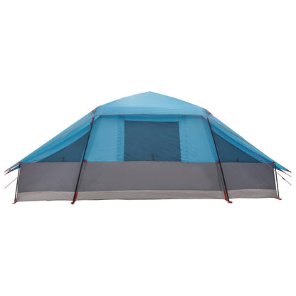 vidaXL Family Tent with Rainfly Water-resistant 10-Person Blue - 41818