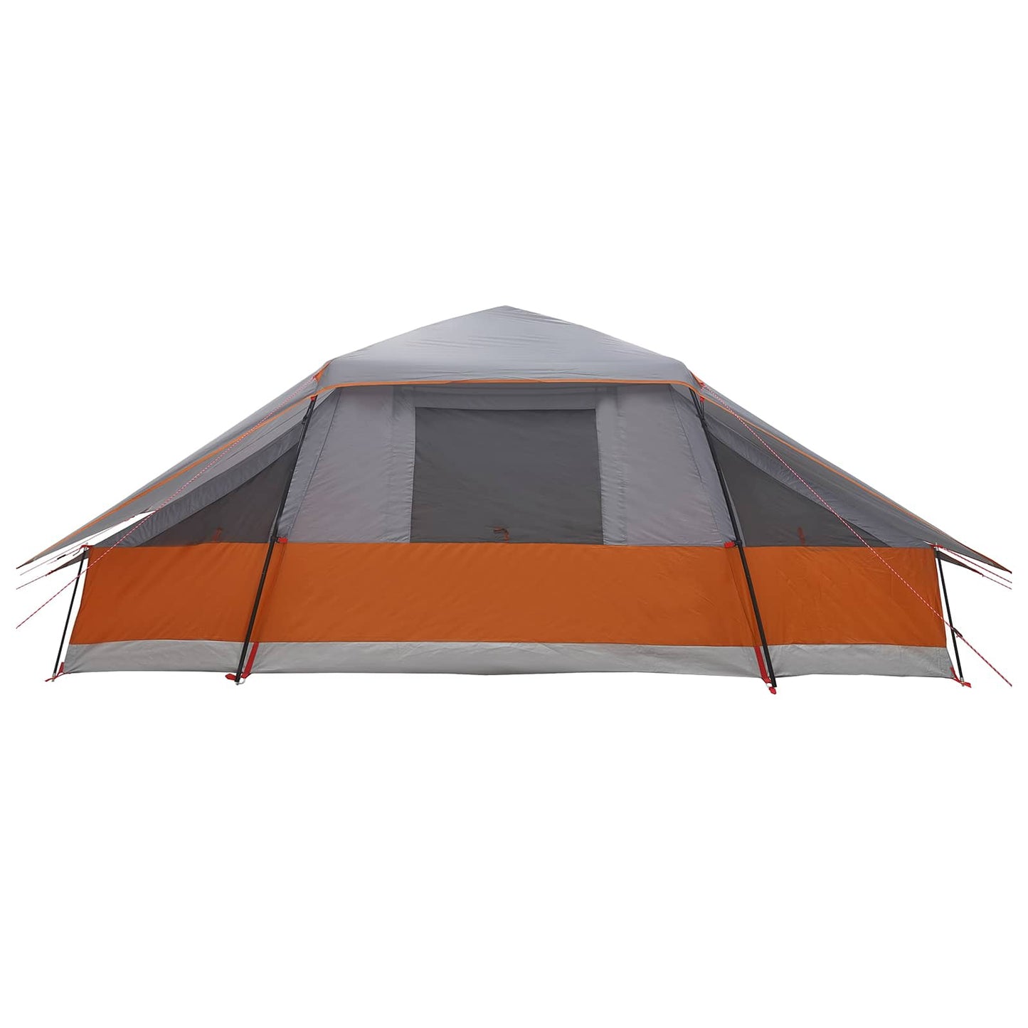 vidaXL Family Tent with Rainfly Water-resistant 10-Person - Grey - 41821