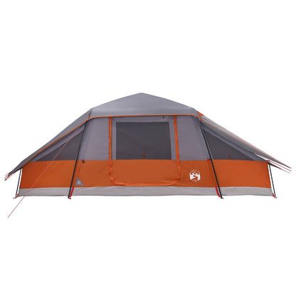 vidaXL Family Tent with Rainfly Water-resistant 10-Person - Grey - 41821