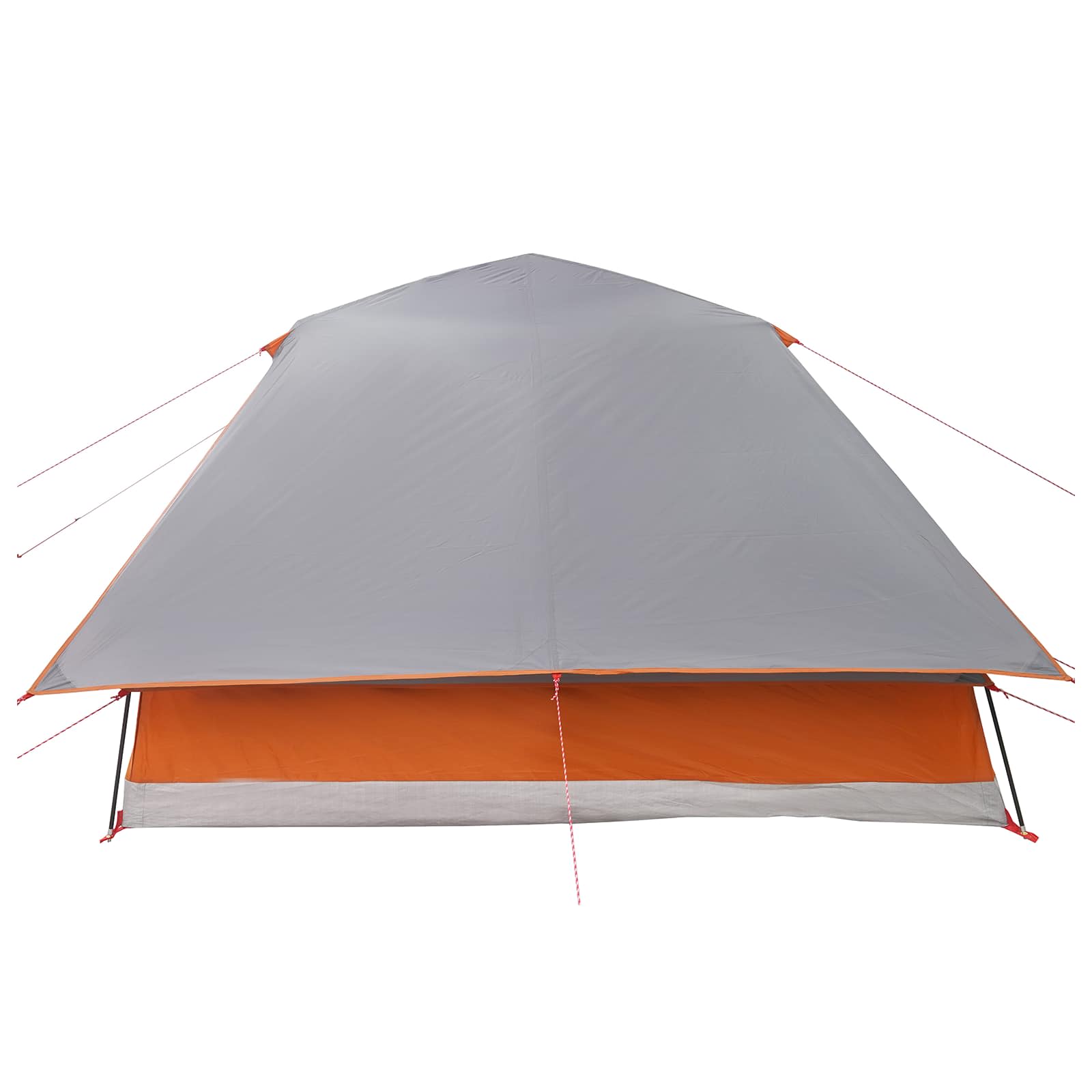 vidaXL Family Tent with Rainfly Water-resistant 10-Person - Grey - 41821