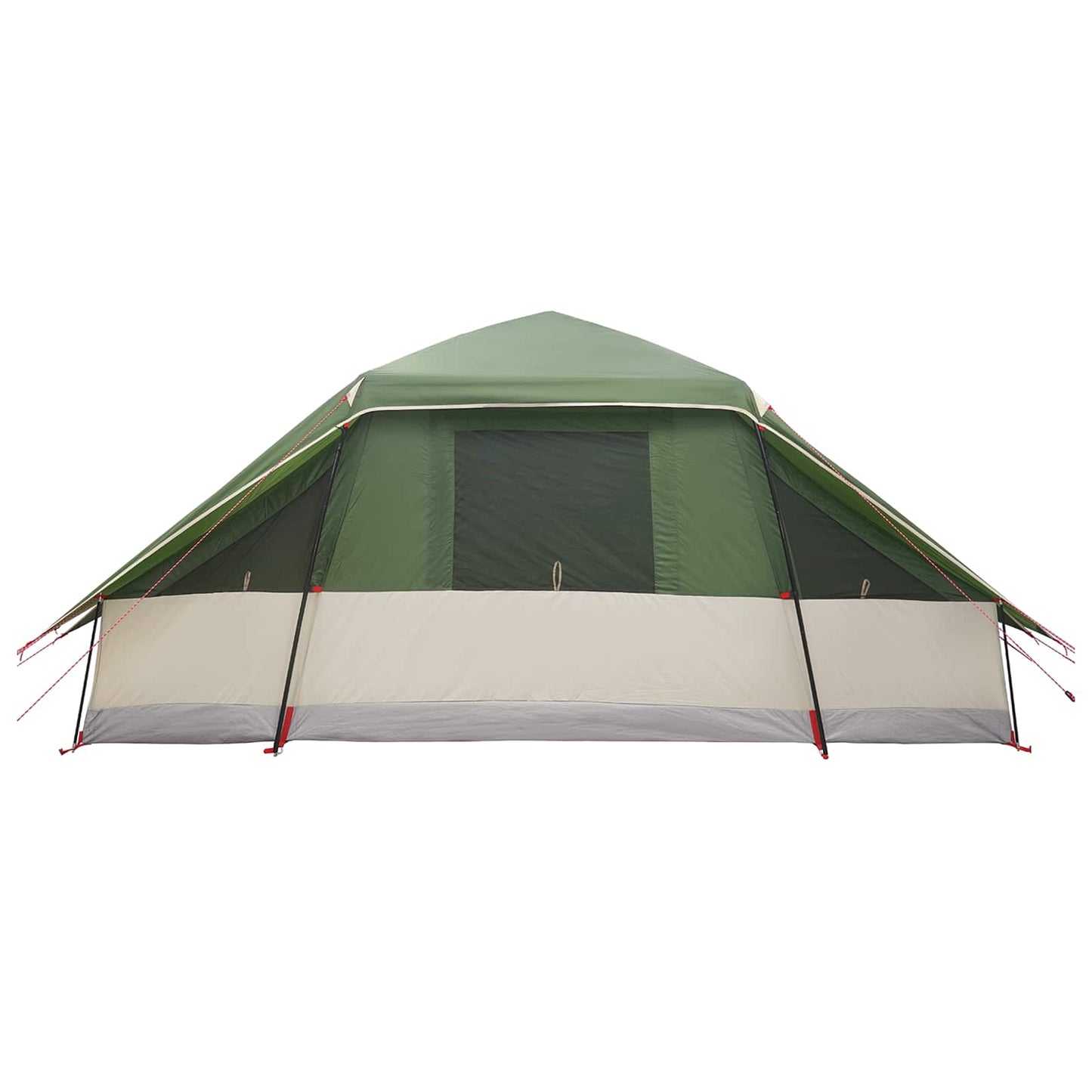 vidaXL Family Tent with Rainfly Water-resistant 6-Person Green