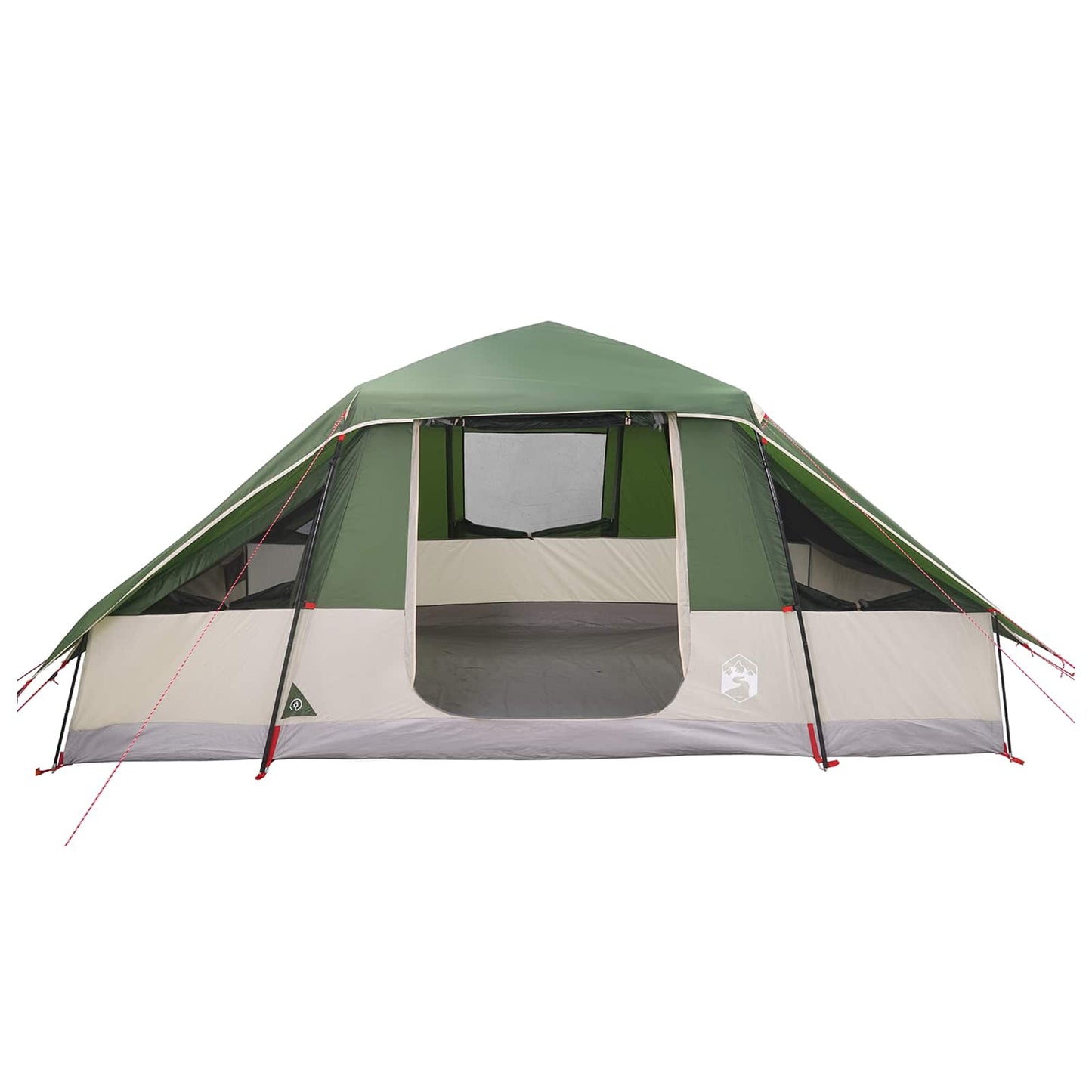 vidaXL Family Tent with Rainfly Water-resistant 6-Person Green