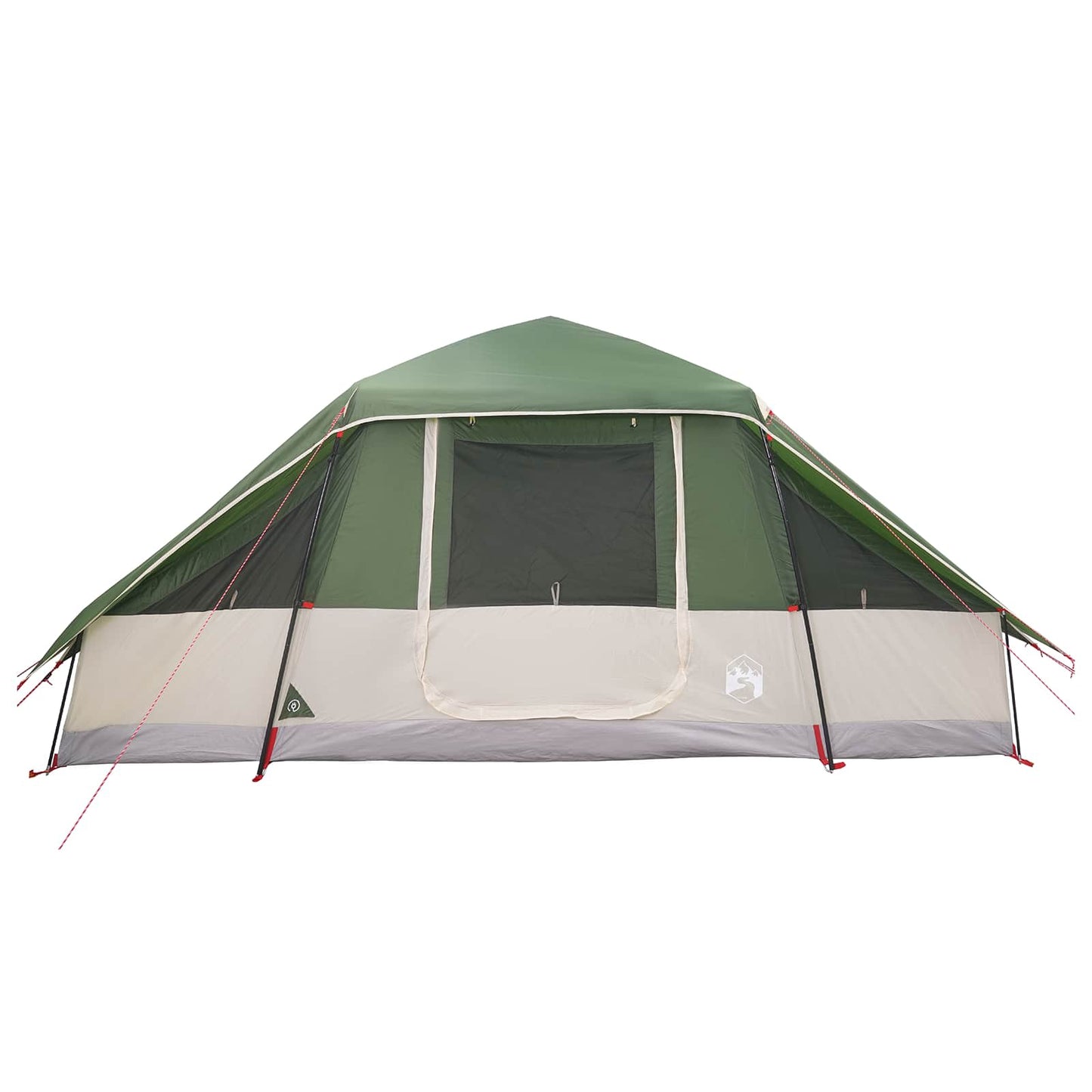 vidaXL Family Tent with Rainfly Water-resistant 6-Person Green