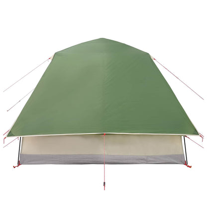 vidaXL Family Tent with Rainfly Water-resistant 6-Person Green