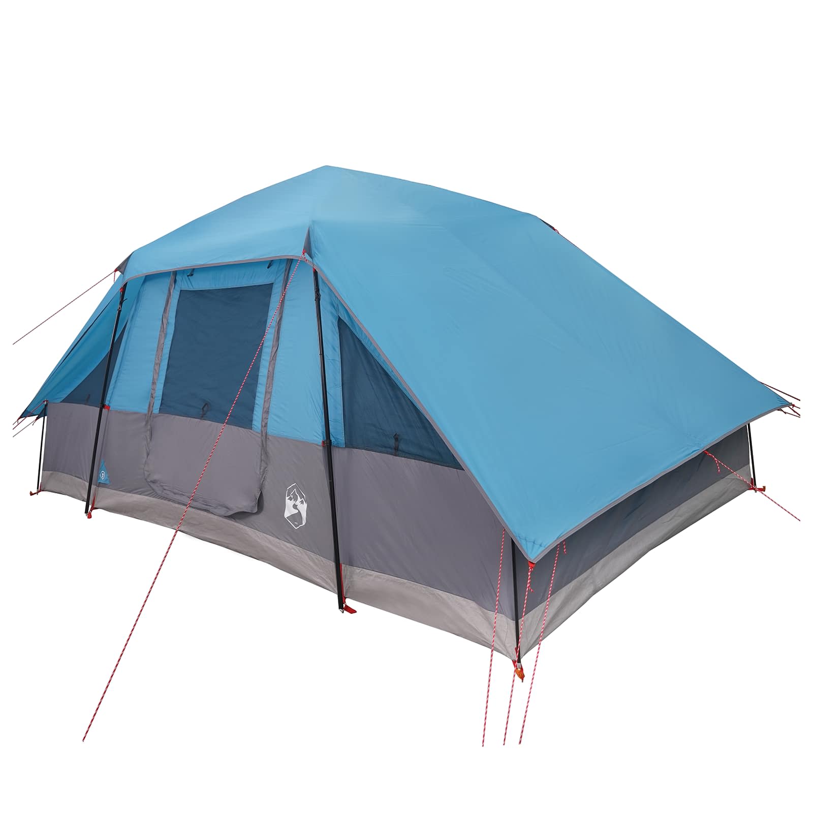 vidaXL Family Tent with Rainfly Water-resistant 6-Person Blue