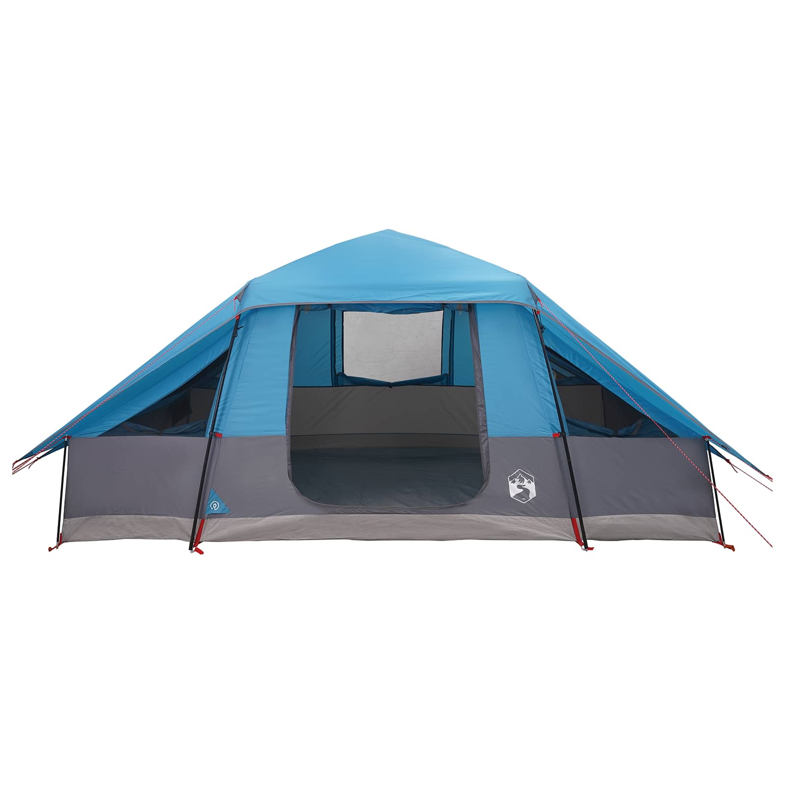 vidaXL Family Tent with Rainfly Water-resistant 6-Person Blue