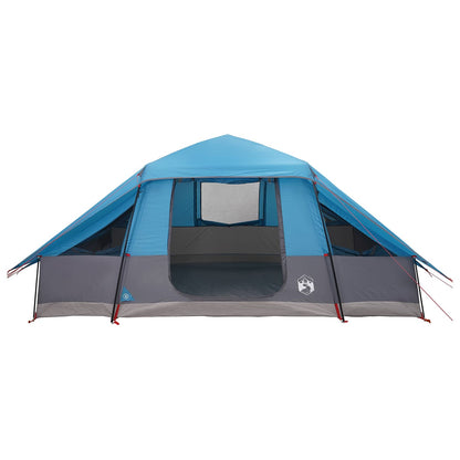 vidaXL Family Tent with Rainfly Water-resistant 6-Person Blue