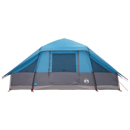 vidaXL Family Tent with Rainfly Water-resistant 6-Person Blue