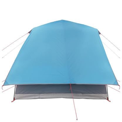 vidaXL Family Tent with Rainfly Water-resistant 6-Person Blue