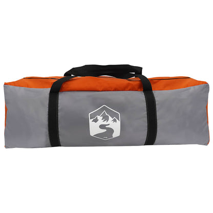 vidaXL Family Tent with Rainfly Water-resistant 6-Person - Grey