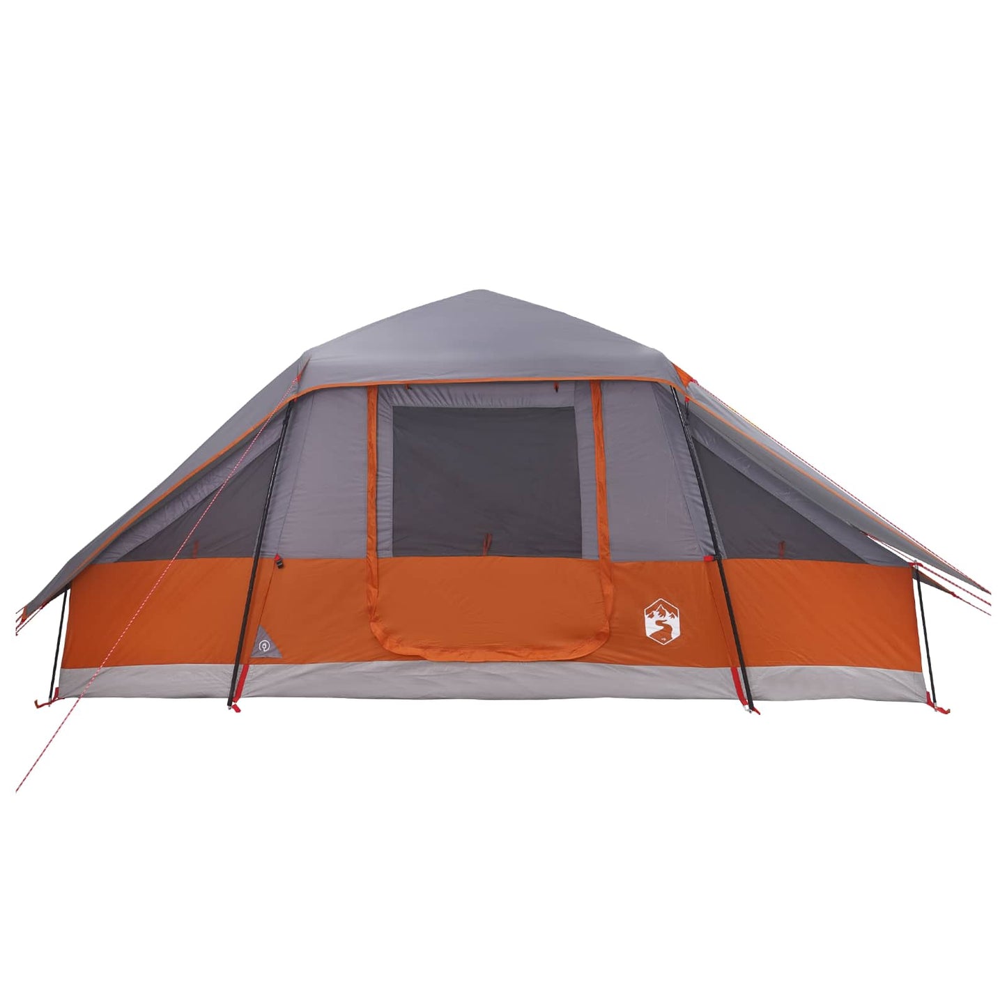 vidaXL Family Tent with Rainfly Water-resistant 6-Person - Grey