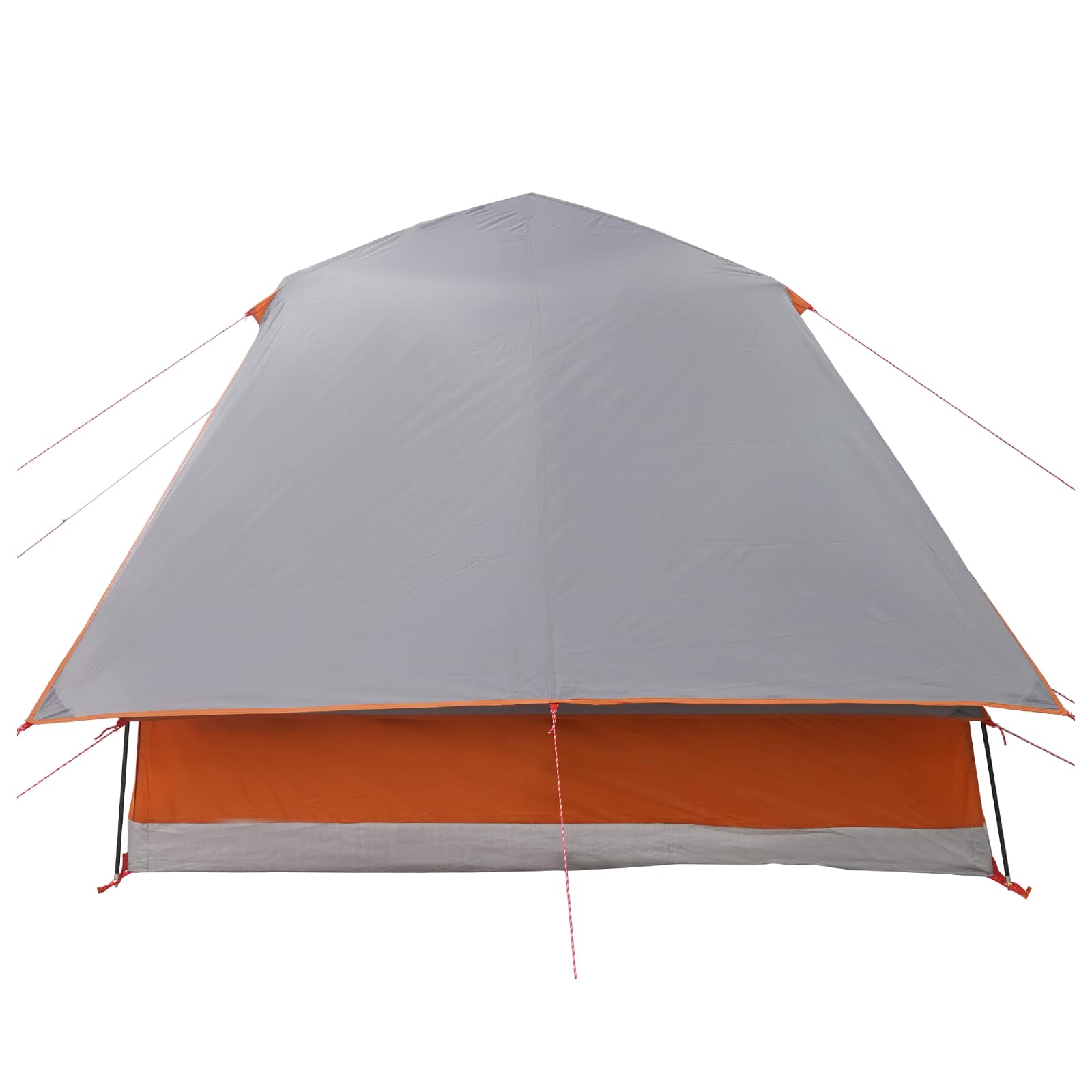 vidaXL Family Tent with Rainfly Water-resistant 6-Person - Grey