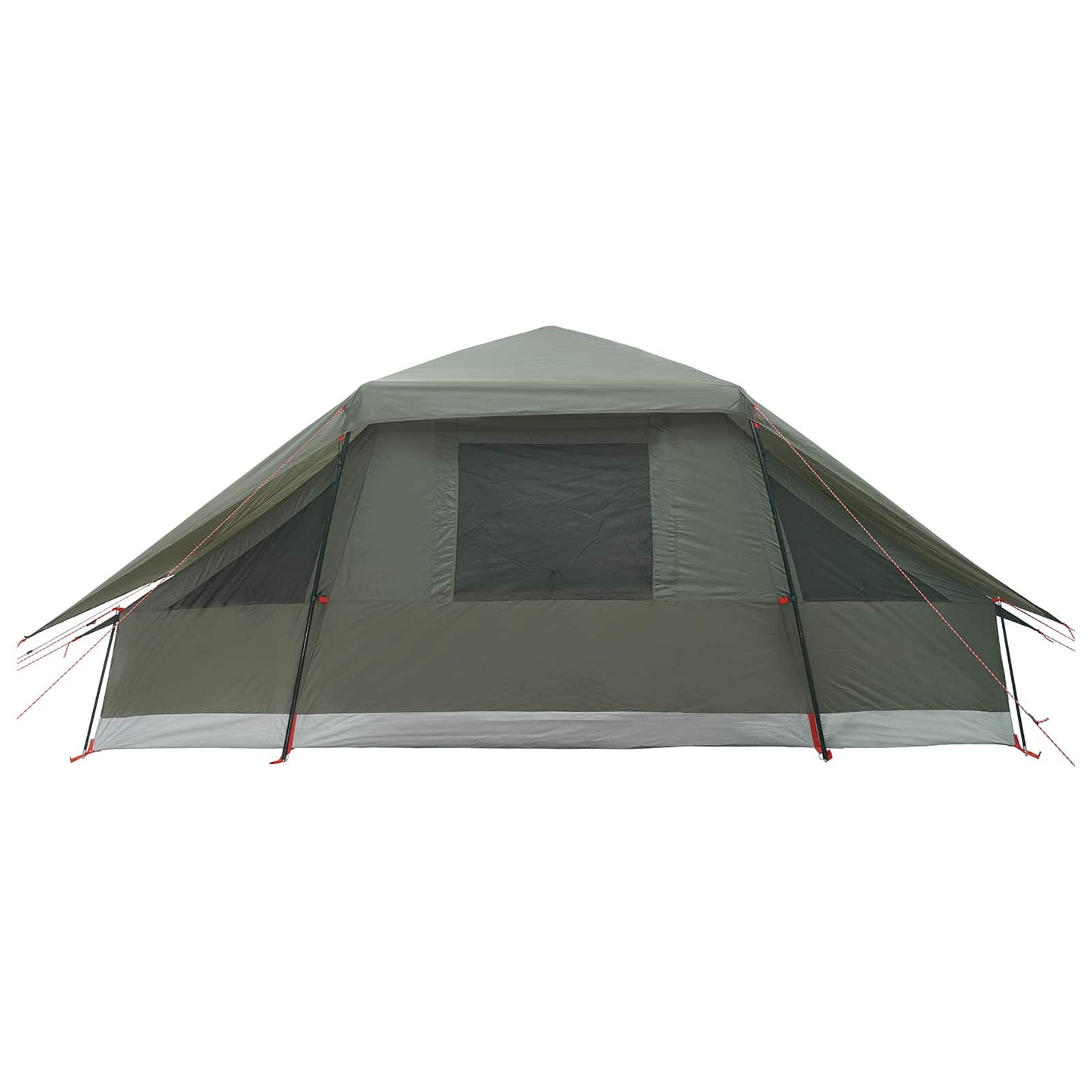 vidaXL Family Tent with Rainfly Water-resistant 6-Person Army Green