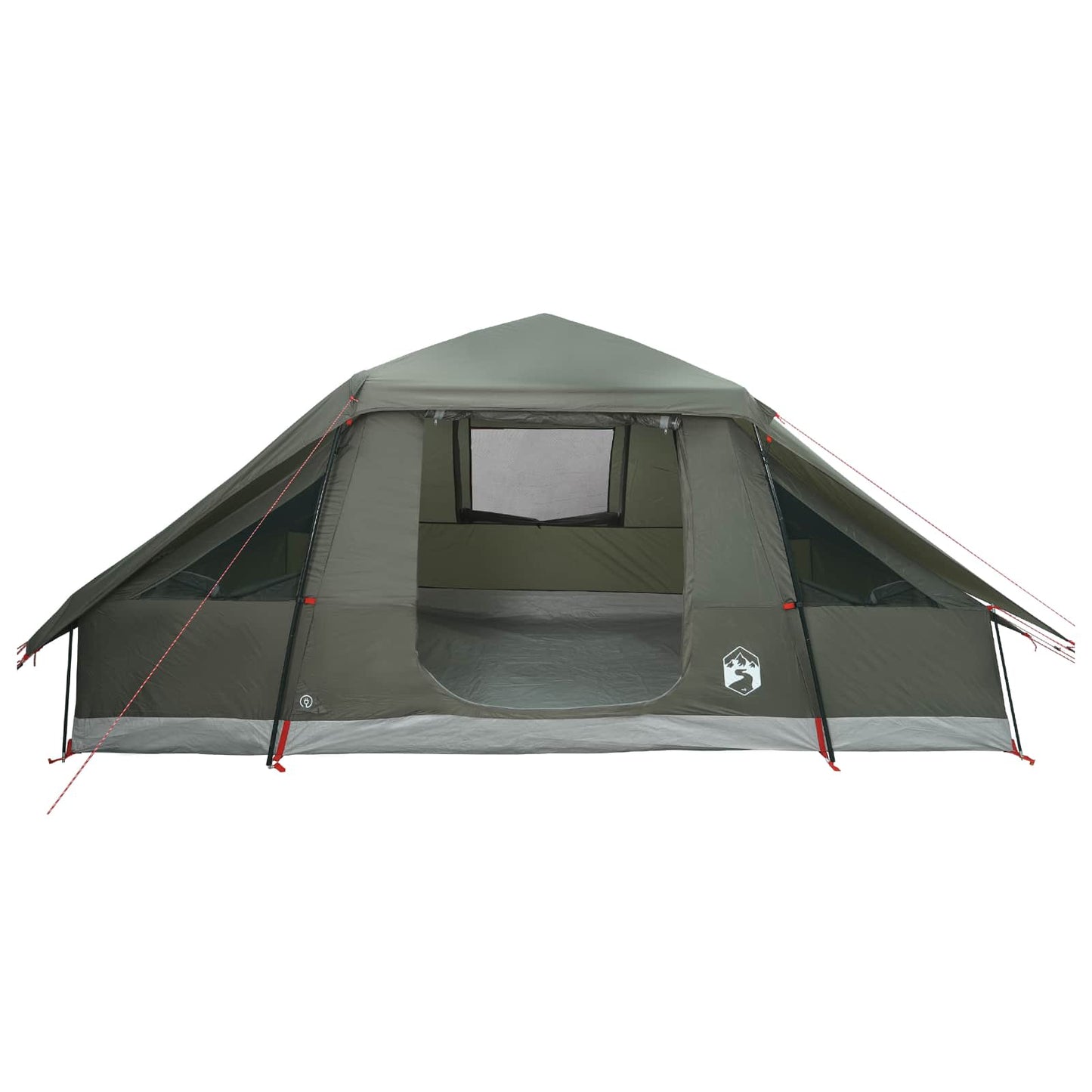 vidaXL Family Tent with Rainfly Water-resistant 6-Person Army Green
