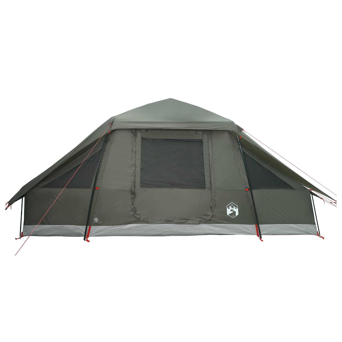 vidaXL Family Tent with Rainfly Water-resistant 6-Person Army Green