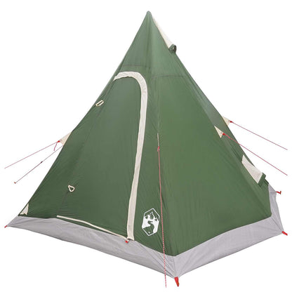 vidaXL Tipi Tent Water-Resistant 3-Person Green