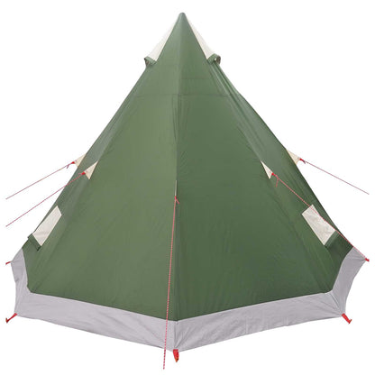 vidaXL Tipi Tent Water-Resistant 3-Person Green