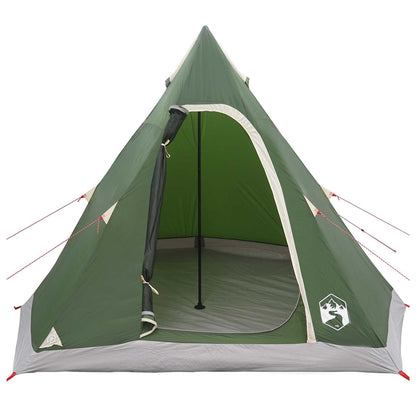 vidaXL Tipi Tent Water-Resistant 3-Person Green