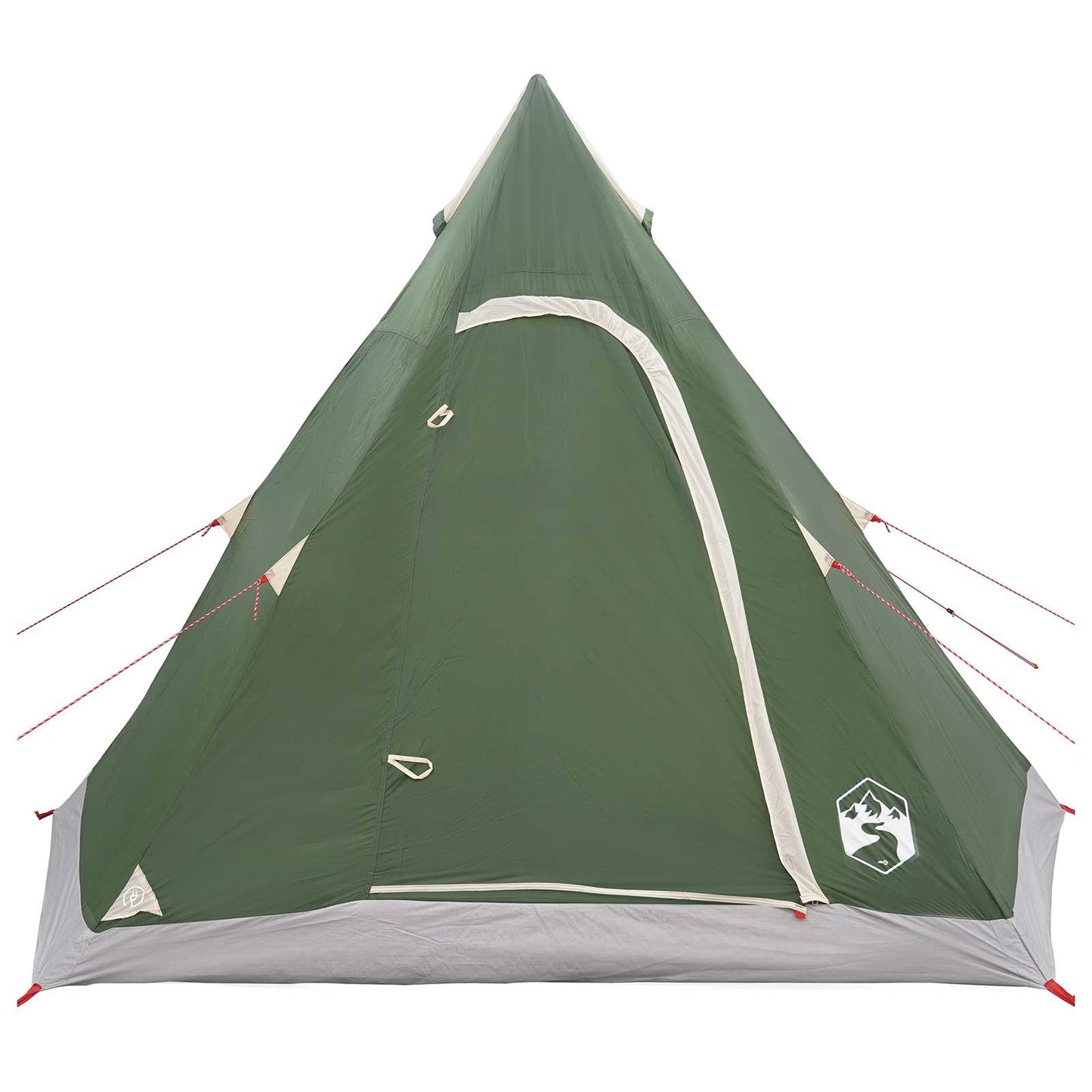 vidaXL Tipi Tent Water-Resistant 3-Person Green