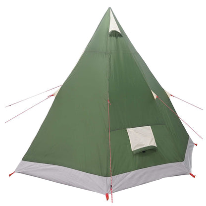 vidaXL Tipi Tent Water-Resistant 3-Person Green