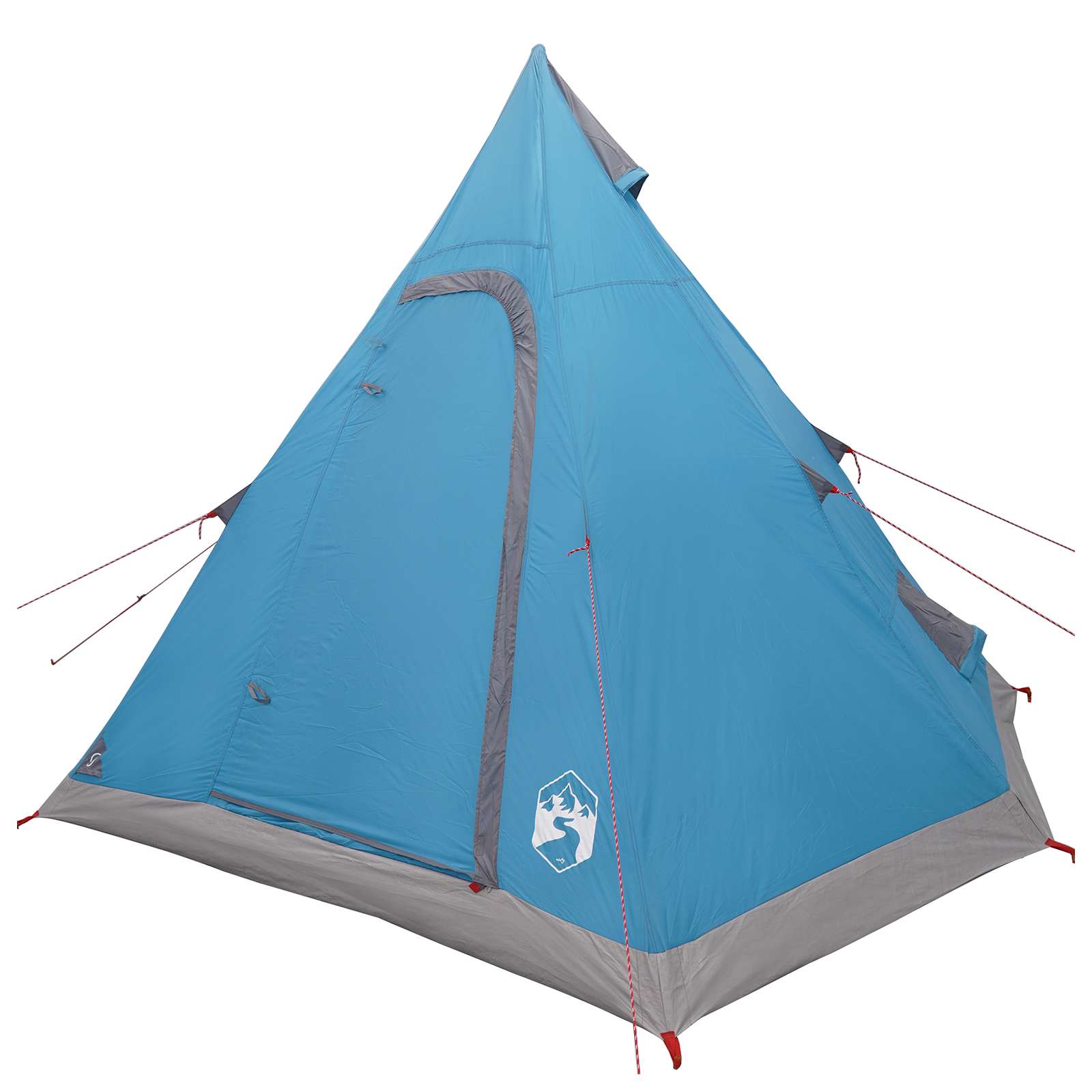 vidaXL Tipi Tent Water-Resistant 3-Person Blue