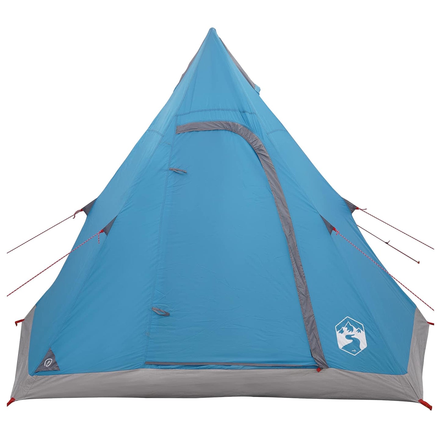 vidaXL Tipi Tent Water-Resistant 3-Person Blue