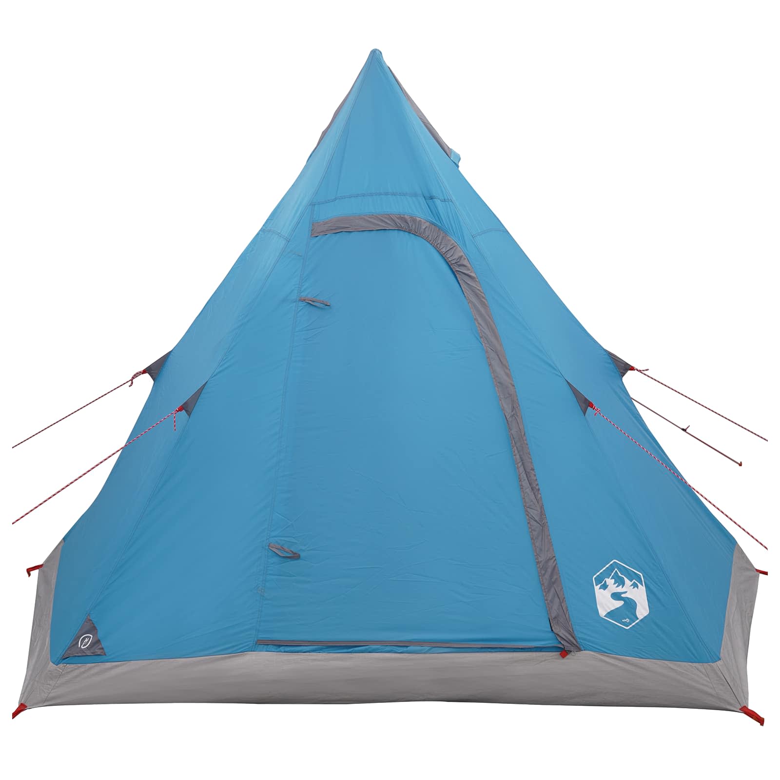 vidaXL Tipi Tent Water-Resistant 3-Person Blue