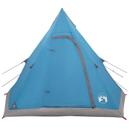 vidaXL Tipi Tent Water-Resistant 3-Person Blue