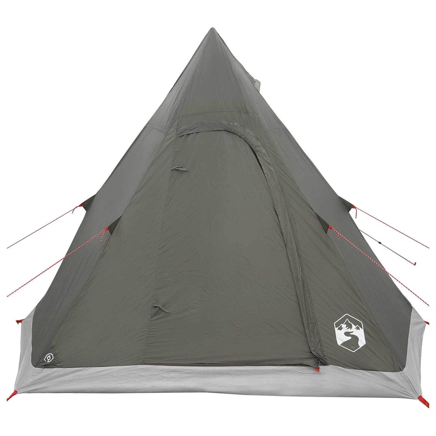 vidaXL Tipi Tent Water-Resistant 3-Person Army Green