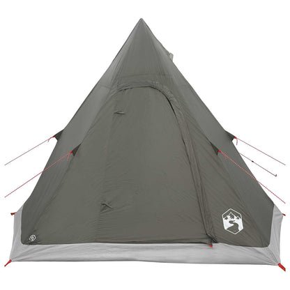 vidaXL Tipi Tent Water-Resistant 3-Person Army Green
