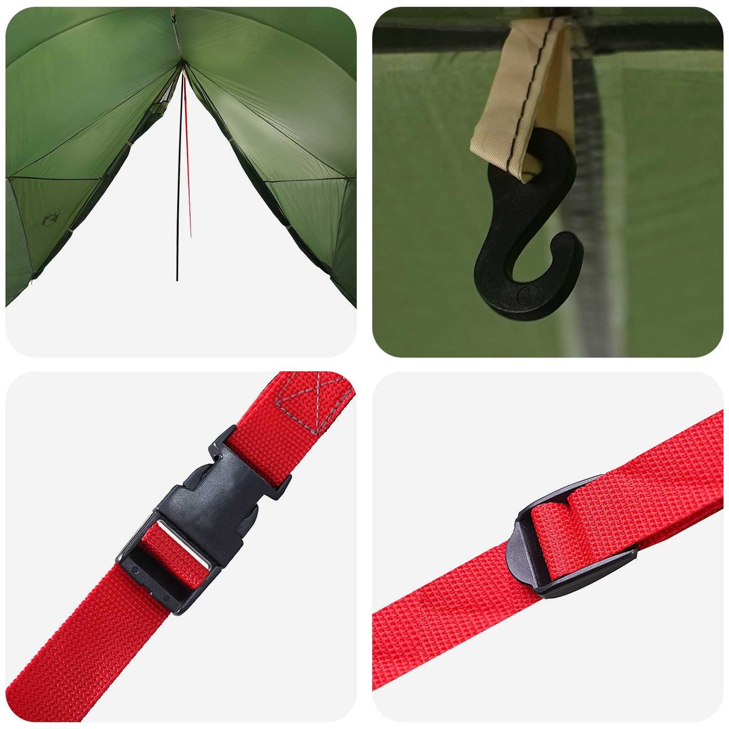 vidaXL Canopy Tent Water-Resistant Green