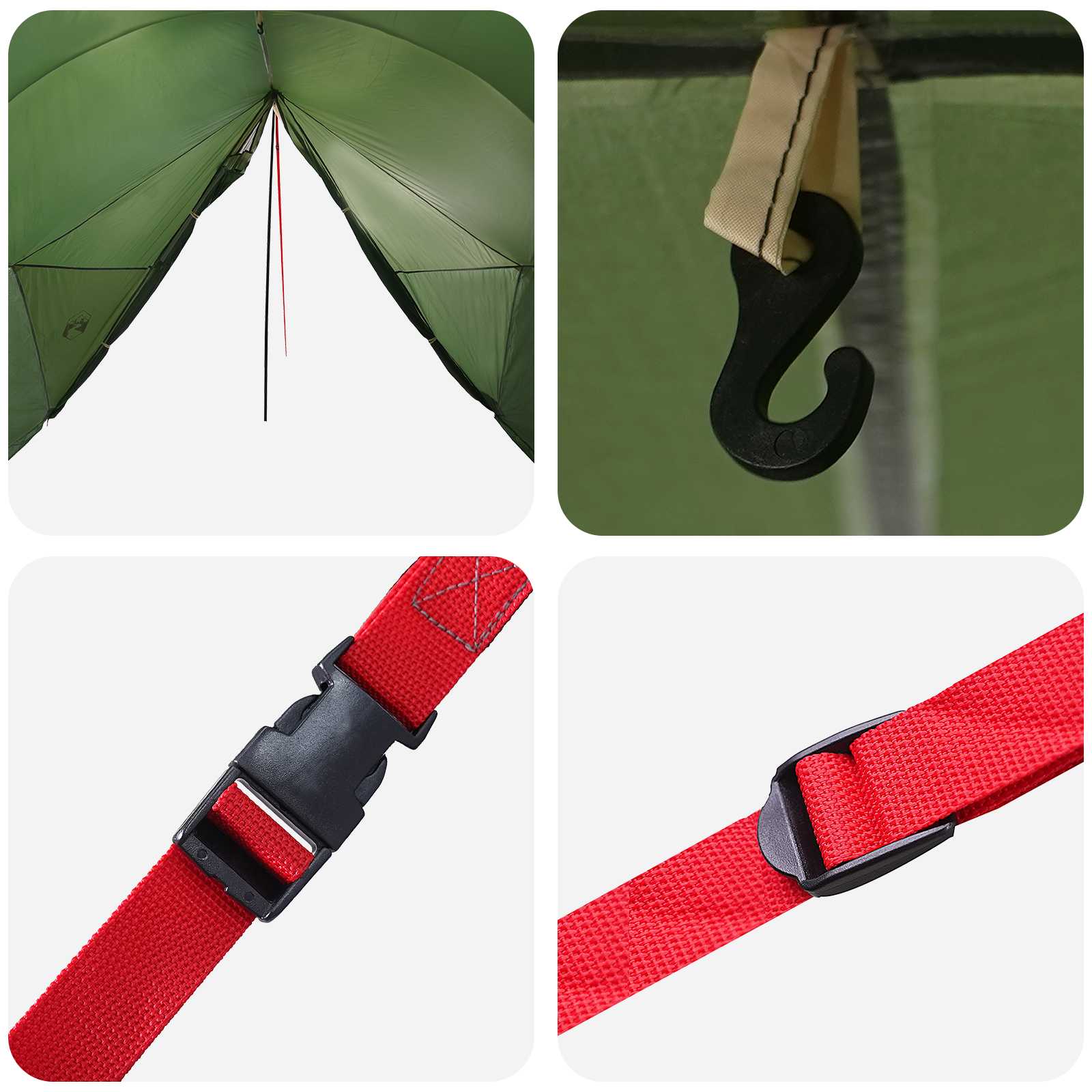 vidaXL Canopy Tent Water-Resistant Green