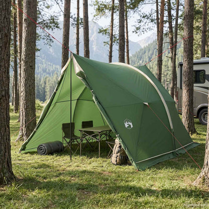 vidaXL Canopy Tent Water-Resistant Green