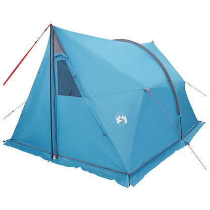 vidaXL Canopy Tent Water-Resistant Blue 185T Polyester with PU Coating