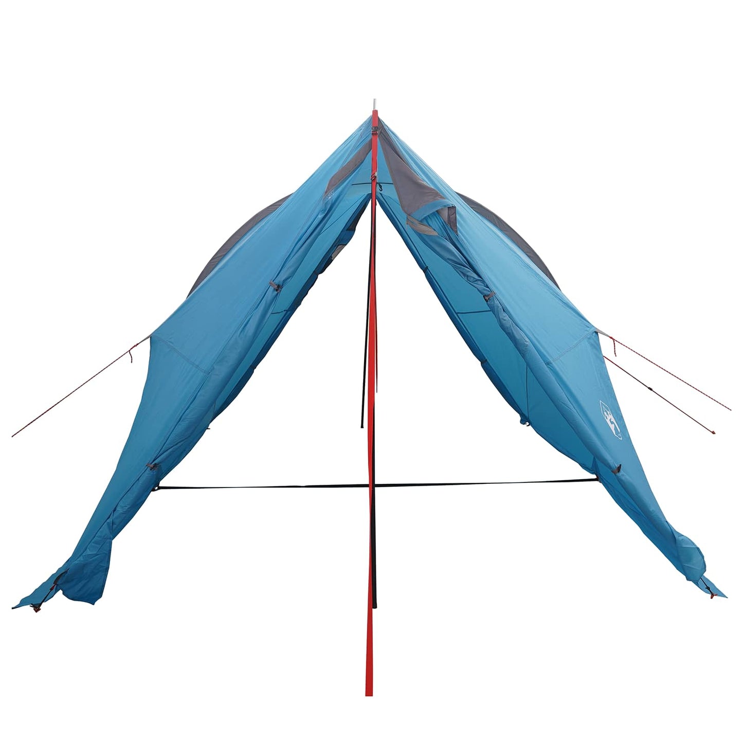 vidaXL Canopy Tent Water-Resistant Blue 185T Polyester with PU Coating