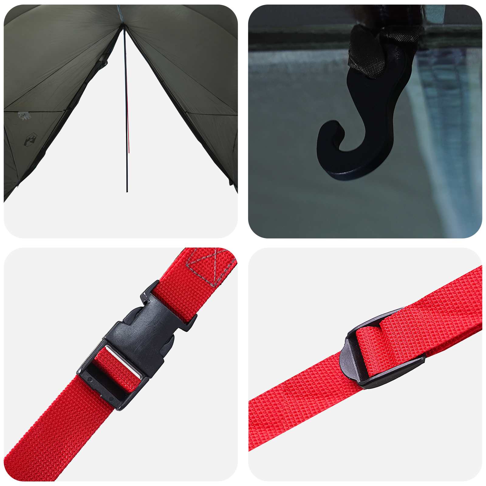 vidaXL Canopy Tent Water-Resistant Army Green